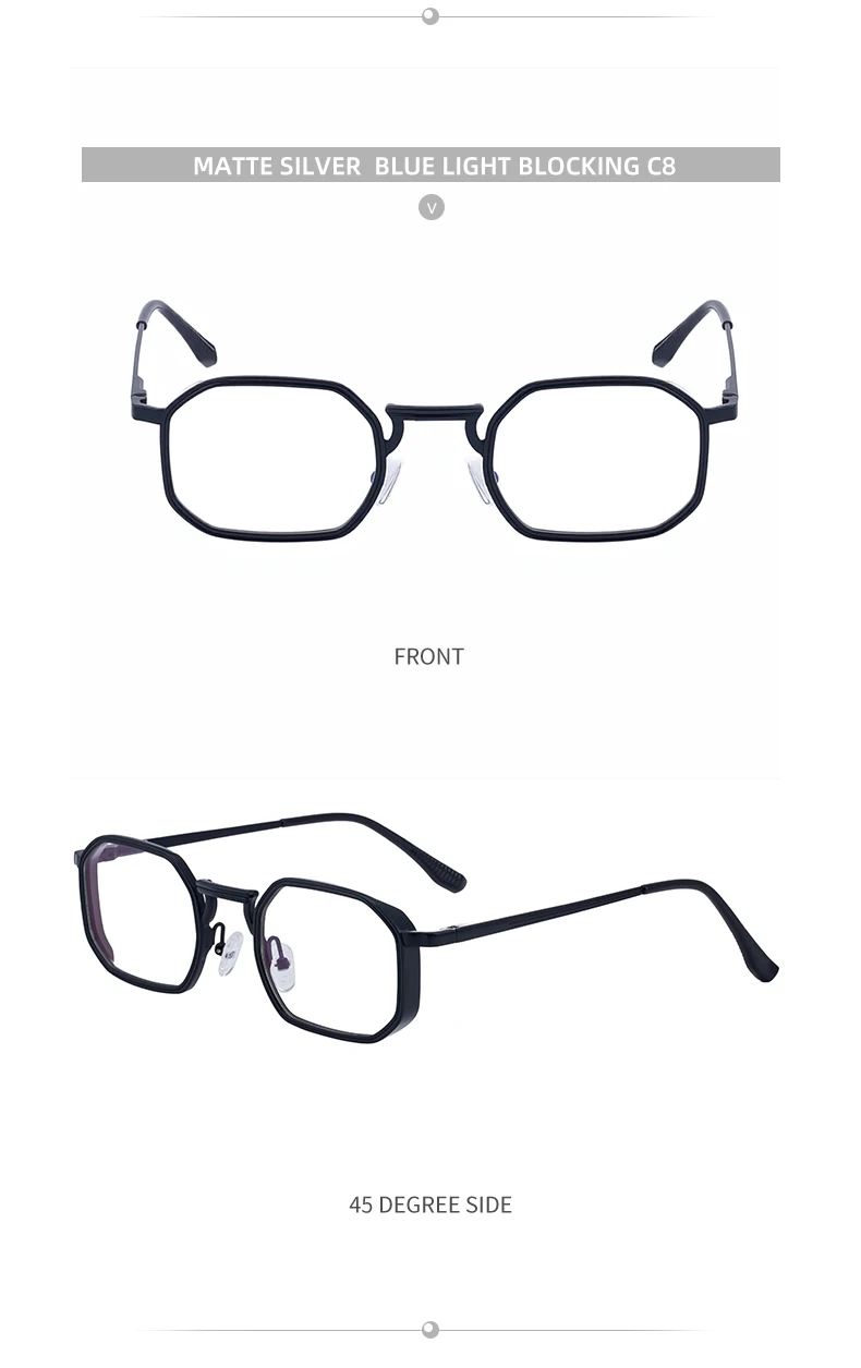 Steampunk Klassische Rechteckige Sonnenbrille für Herren 2026 Luxusmarke Punk Polygon Metallrahmen Sonnenbrillen für Männer Fahrbrillen Schutzbrille – Detail 22