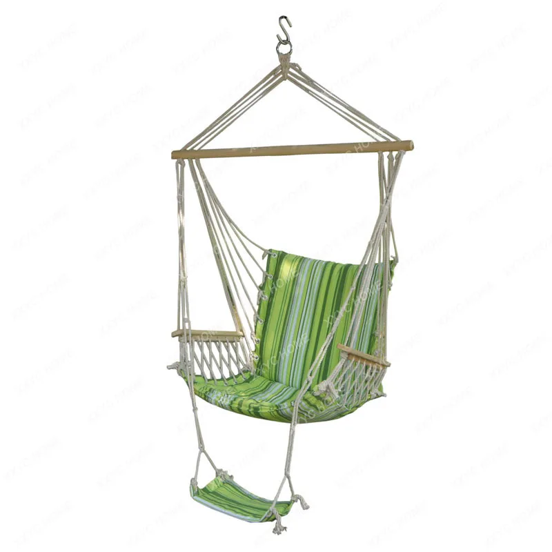 

Cloth Outdoor Hammock Outdoor Swing Hammock Stand Swing Casual Colorful Striped Canvas Glider