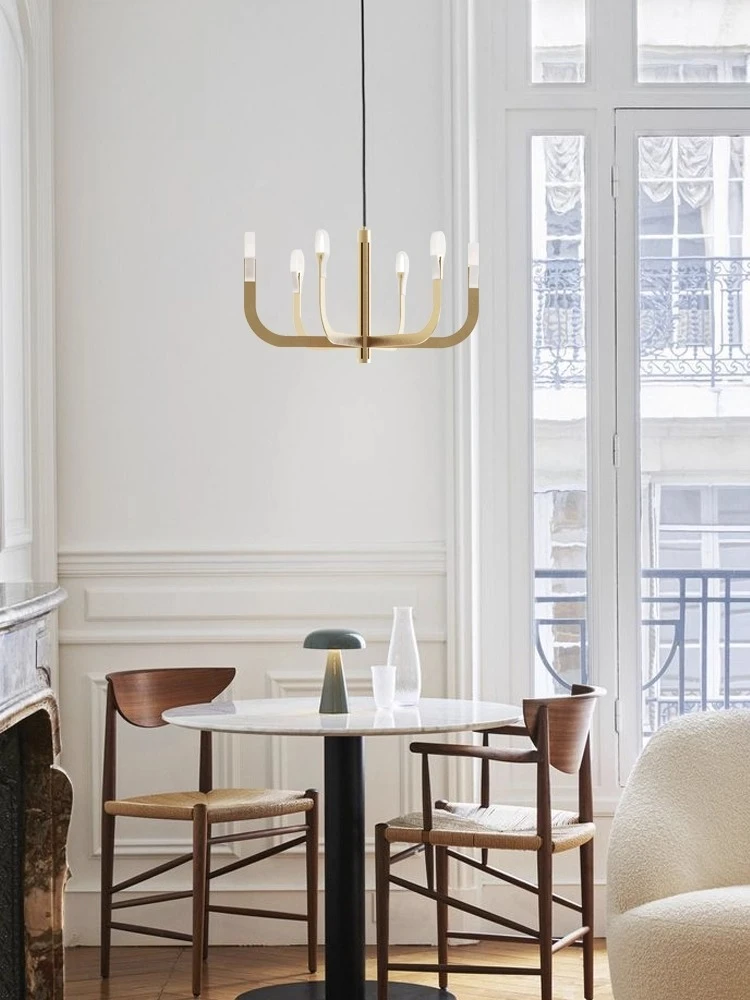 

Minimalist Chandelier Italian Designer Multi Head Pendant Light for Dining Room Living Room Villa
