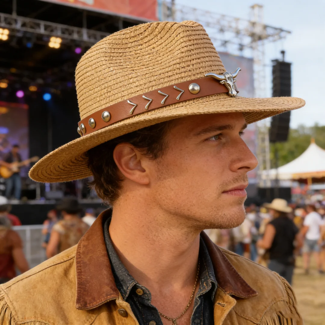 Cappello da Cowboy Vintage in  - Cowboy Hat Straw recensione e prezzo