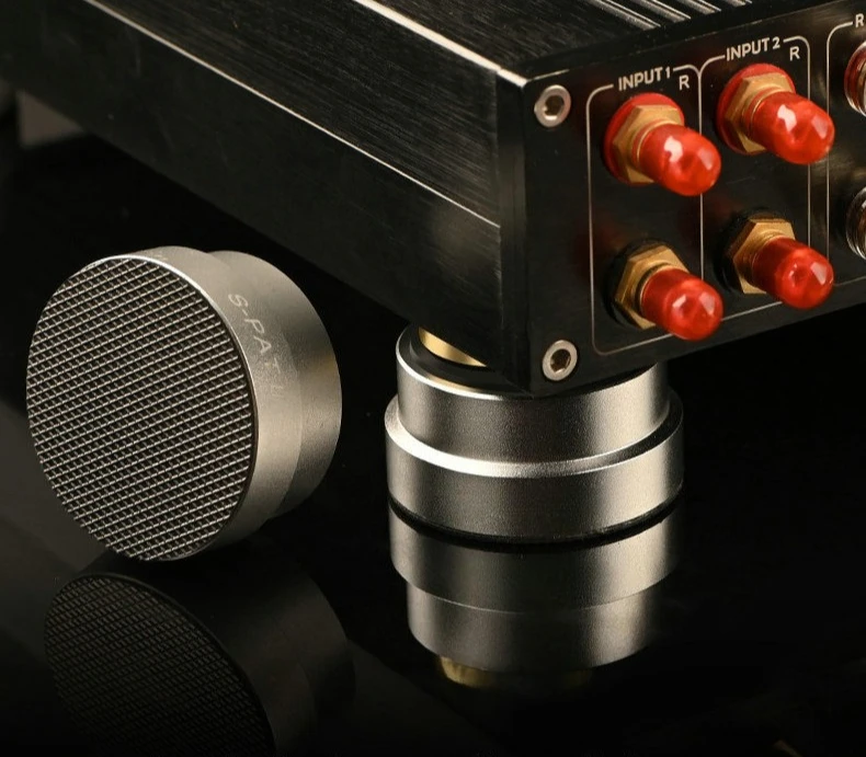 Aluminum Alloy Speaker Feet, Floor Speaker Shock Absorber Spike, CD Amplifier Tube Amp Stand Pad