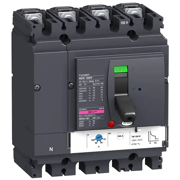 قاطع الدائرة LV431840 S-chneider المدمج NSX250N TMD 250 4P3D F Amp MCCB قاطع الدائرة Mccb #5