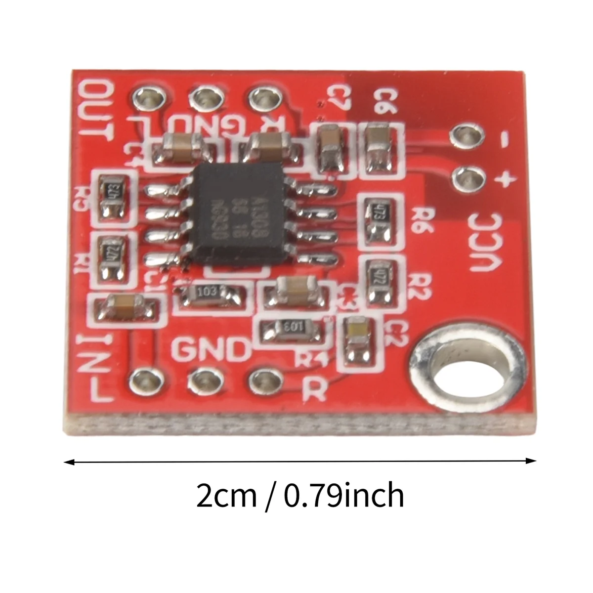 Scheda amplificatore Headcell 5 pezzi Tda1308 Scheda amplificatore per cuffie preamplificatore per fai da te