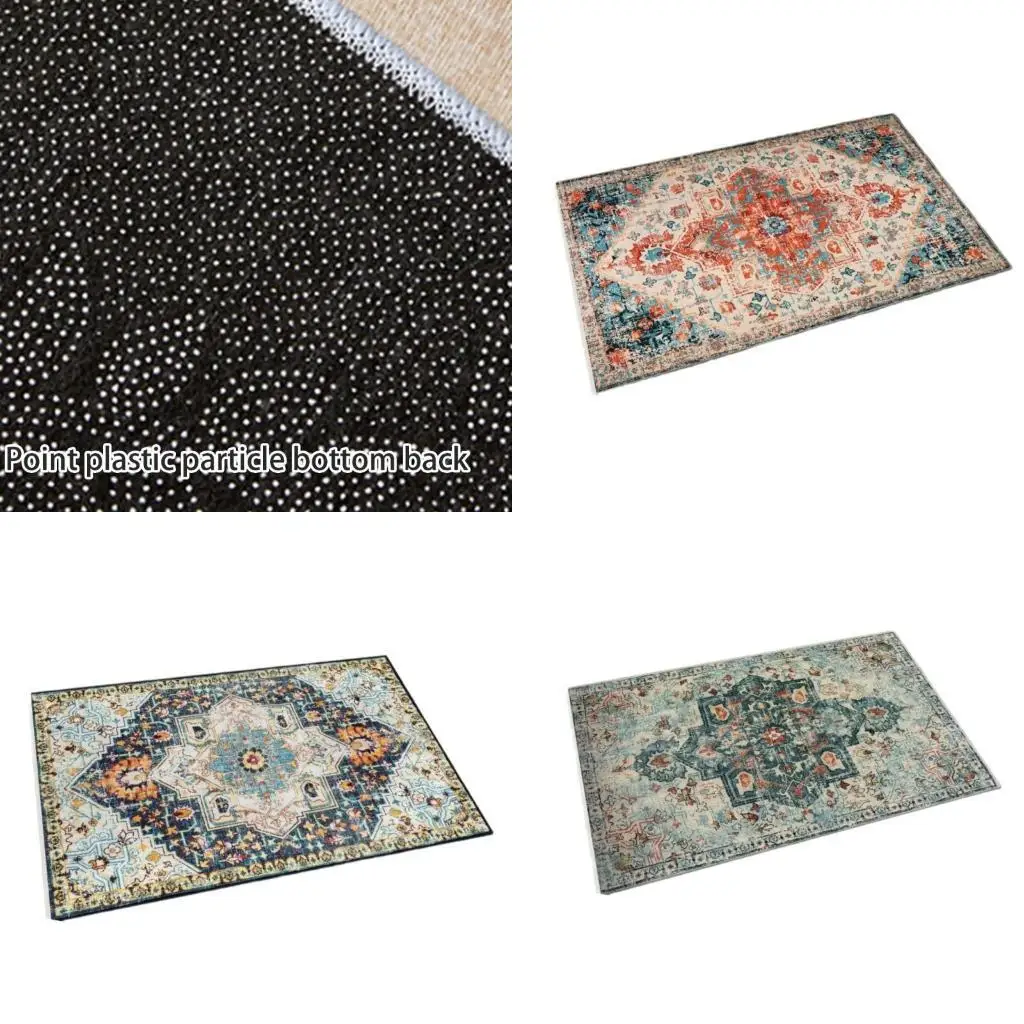 

E8BD Crystal Bath Rugs Runner Comfort Mats Antislip Doormats Carpet for Bathroom