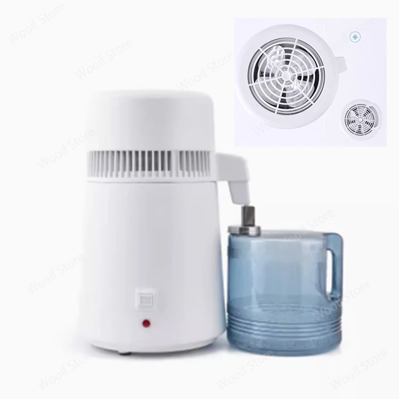 4L/6L  Water Distiller Dental Medical Filter Purifier Distilled Purify Pure Dew 1L/h megahome water distiller