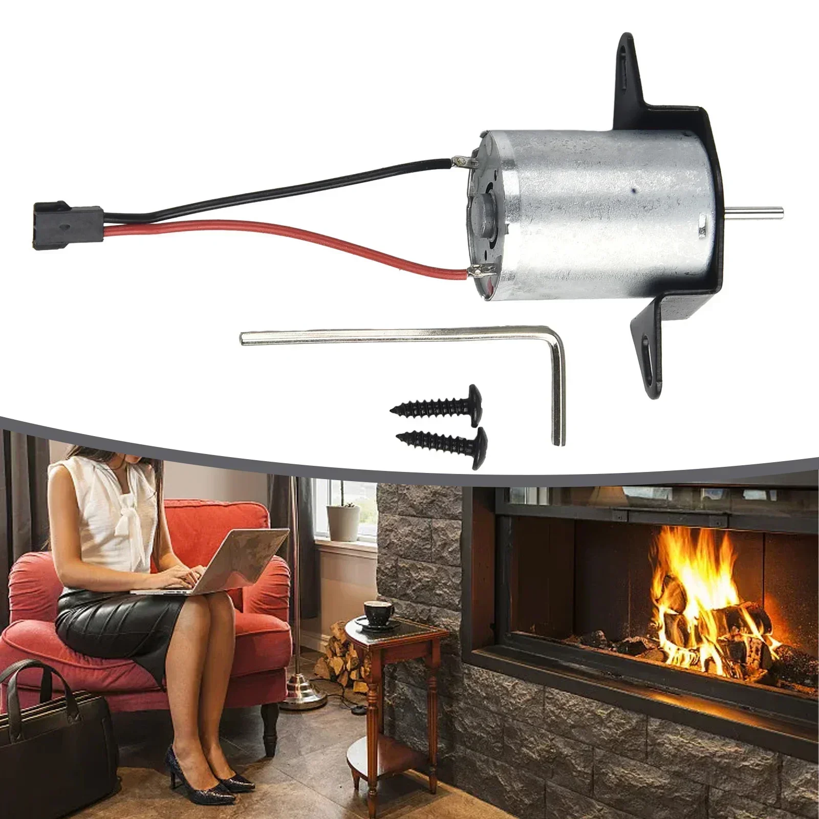 Enhance the Functionality of Your Fireplace Fan with this Replacement Motor Suitable for Home and Professional Use