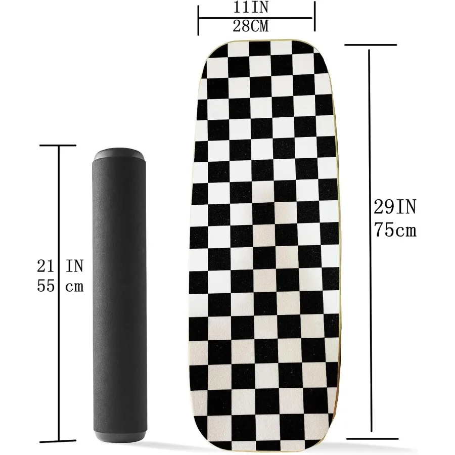 مدرب ركوب الأمواج مع سدادات قابلة للتعديل لتعزيز الاستقرار وتدريبات القوة الأساسية مثالي لركوب الأمواج على الجليد #2