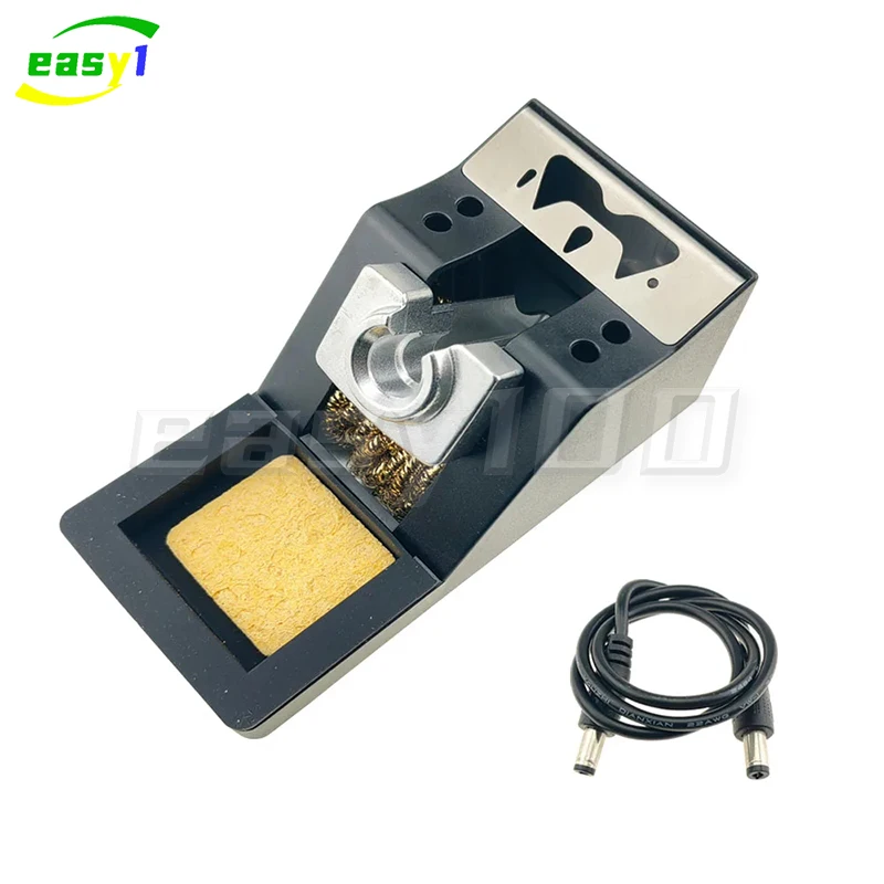 Universal Metal Soldering Iron Holder C210 C245 C115Intelligent Welding Table Sleep Base for JBC sugon aifen aixun Handle Holder