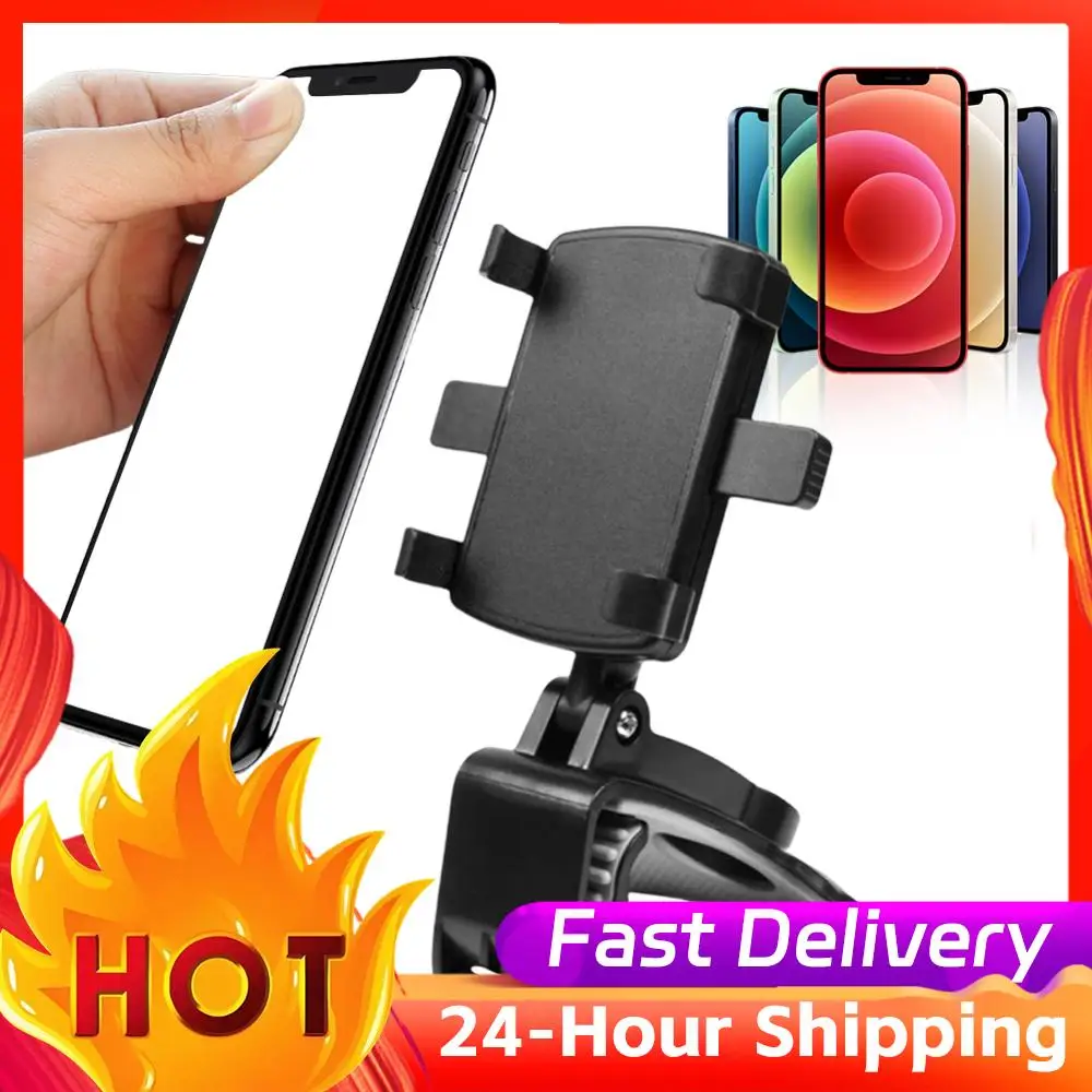

Car Dashboard Support 360 Degree Rotating Multi-function Instrument Cluster Phone Holder Rearview Mirror Navigation Bracket