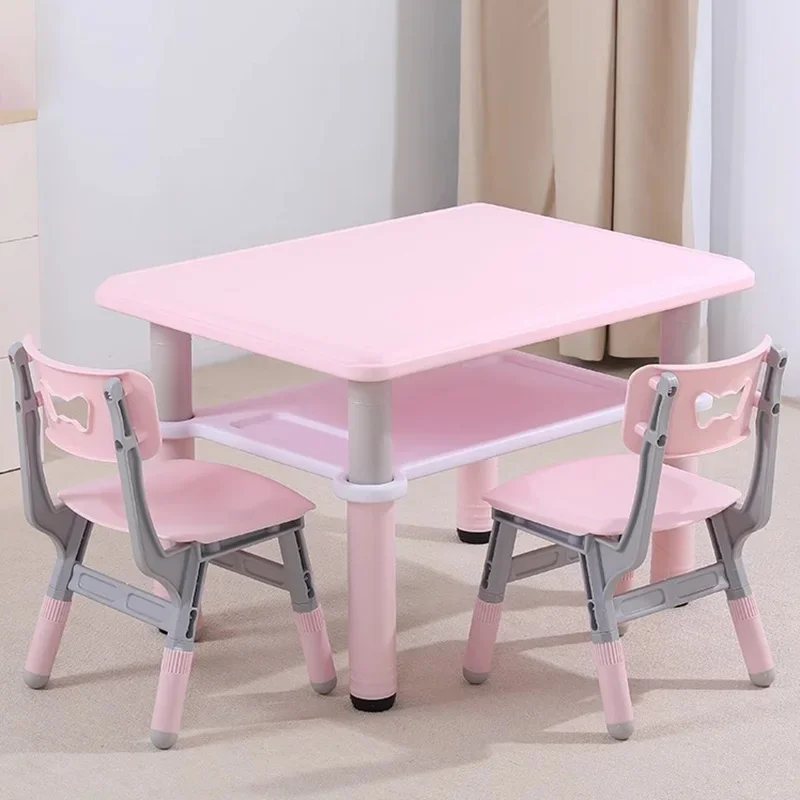 

Children Table Desk Set Kids Room Children's Child Chair Tables Furniture Study School Supplies Small Childrens Elementary