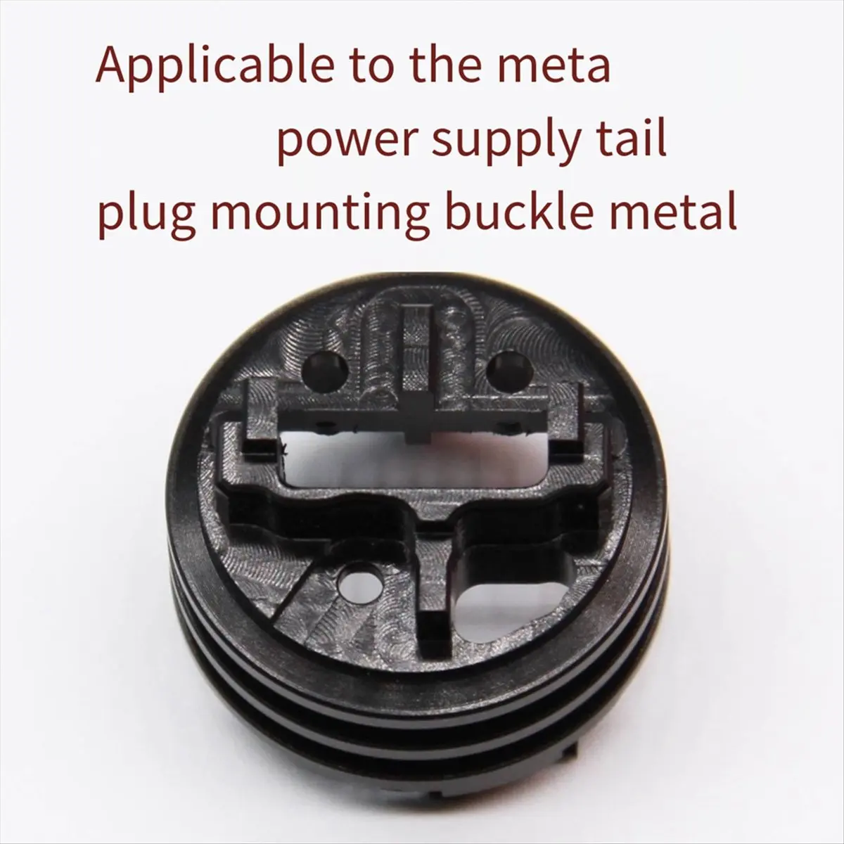 ■★New Arrival Fashion  For Quest3VR Head Display MR Tail Plug Headphone Jack Buckle Speaker Metal Model (Tail Plug Buckle)
