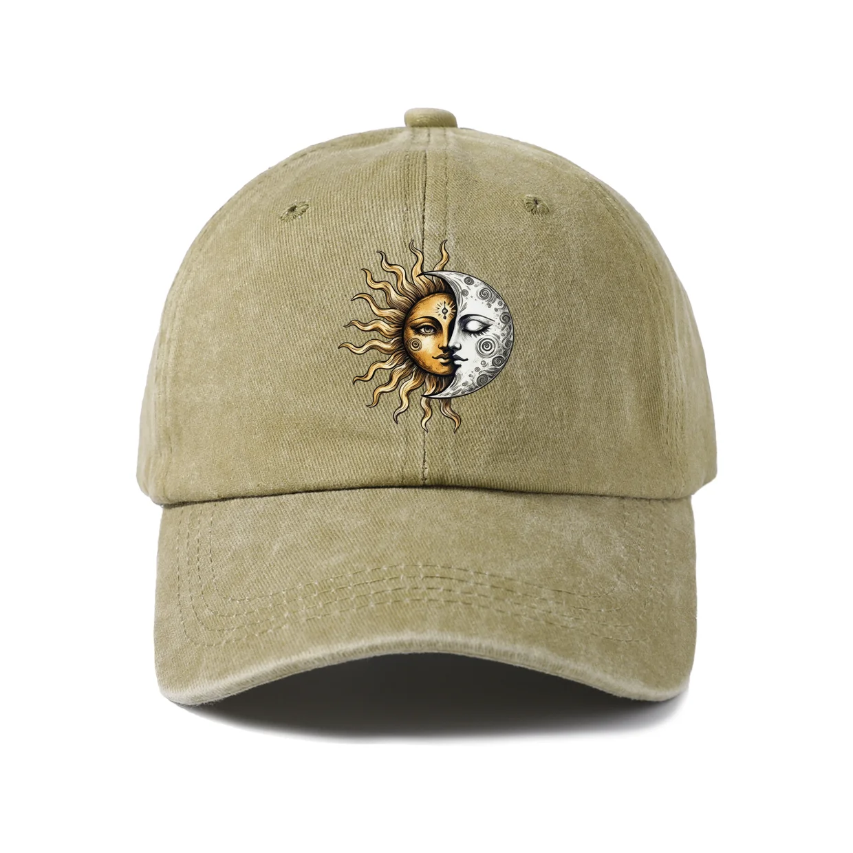 Expressive Slogan Graphic Baseball Cap, Vintage Washed Adjustable Unisex Dad Hat, Streetwear Gift
