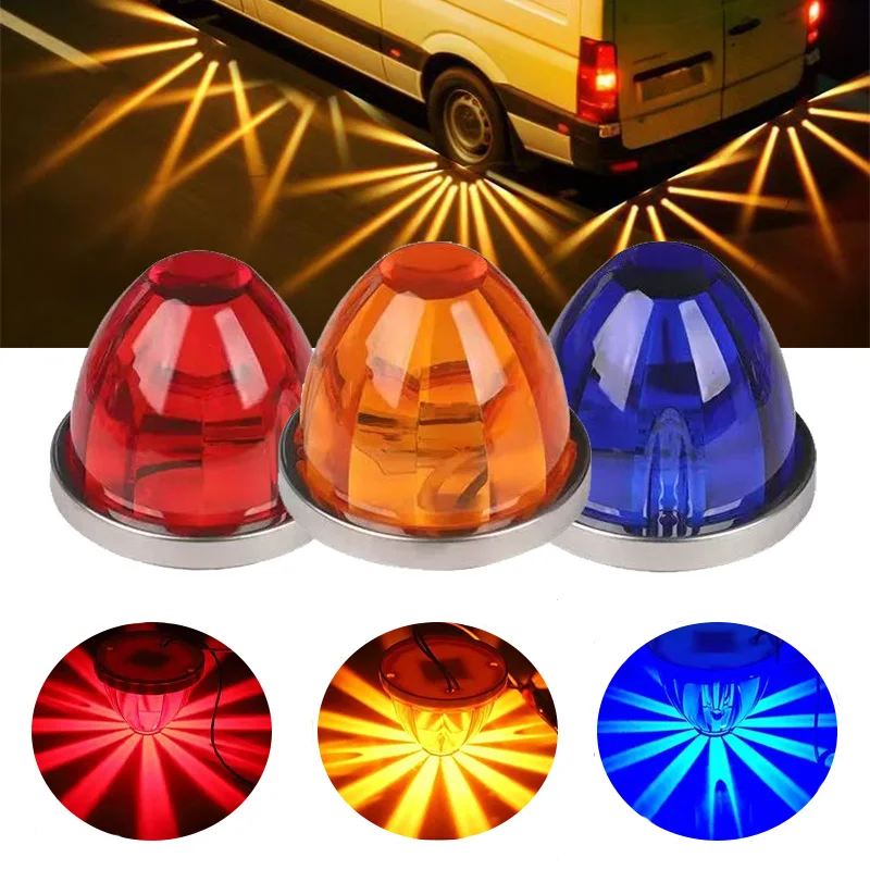 

12V 24V Car Side Light Trucks Underlight Clearance Lights Trucks Side Marker LED Lights of Ships Lights Trailer Watermelon Lamp
