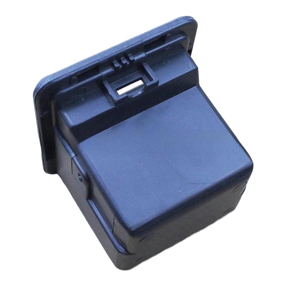 OEM MB775724 Replacement Console Storage Cover Black Interior Finish ABS Material Construction Precision Spring Mechanism