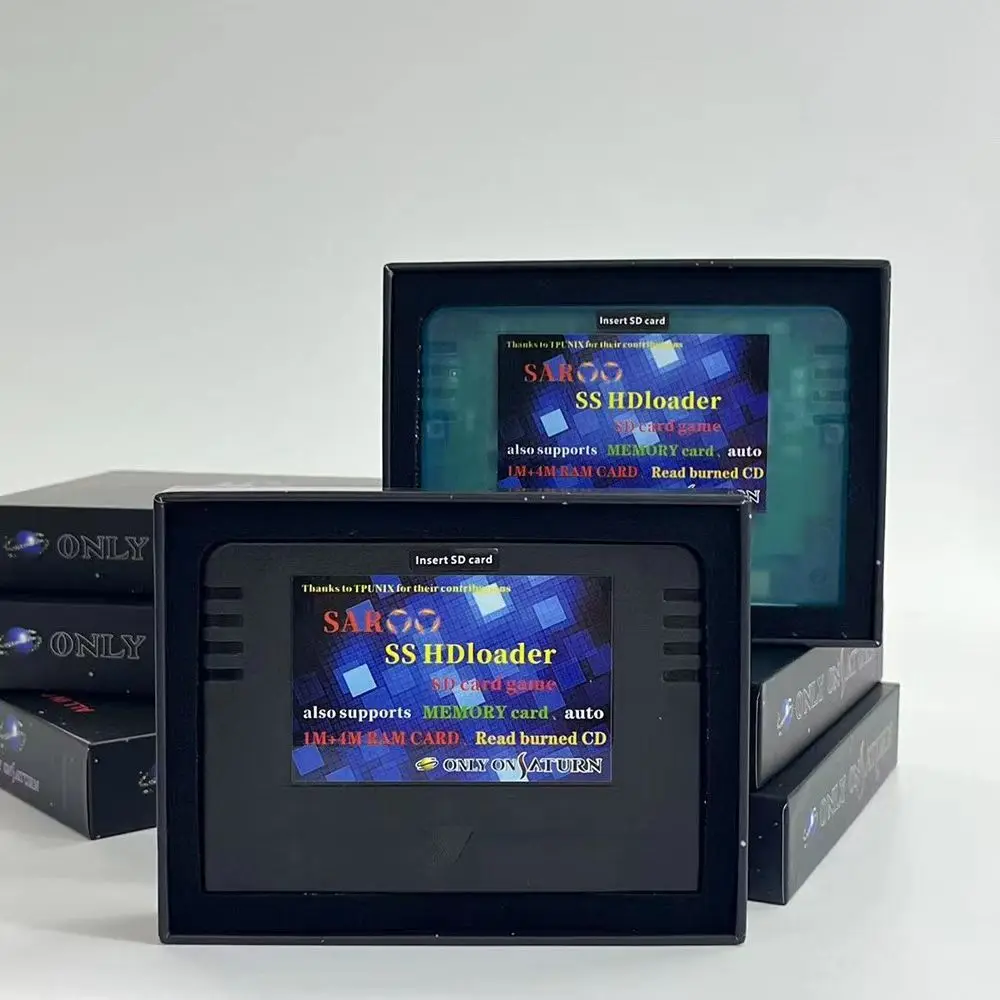 SAROO Frim V0.9 Firmware SS HDLoader Game Fast Reader TF/SD Card Direct Reading Without Disc Reading Suitable for Saturn