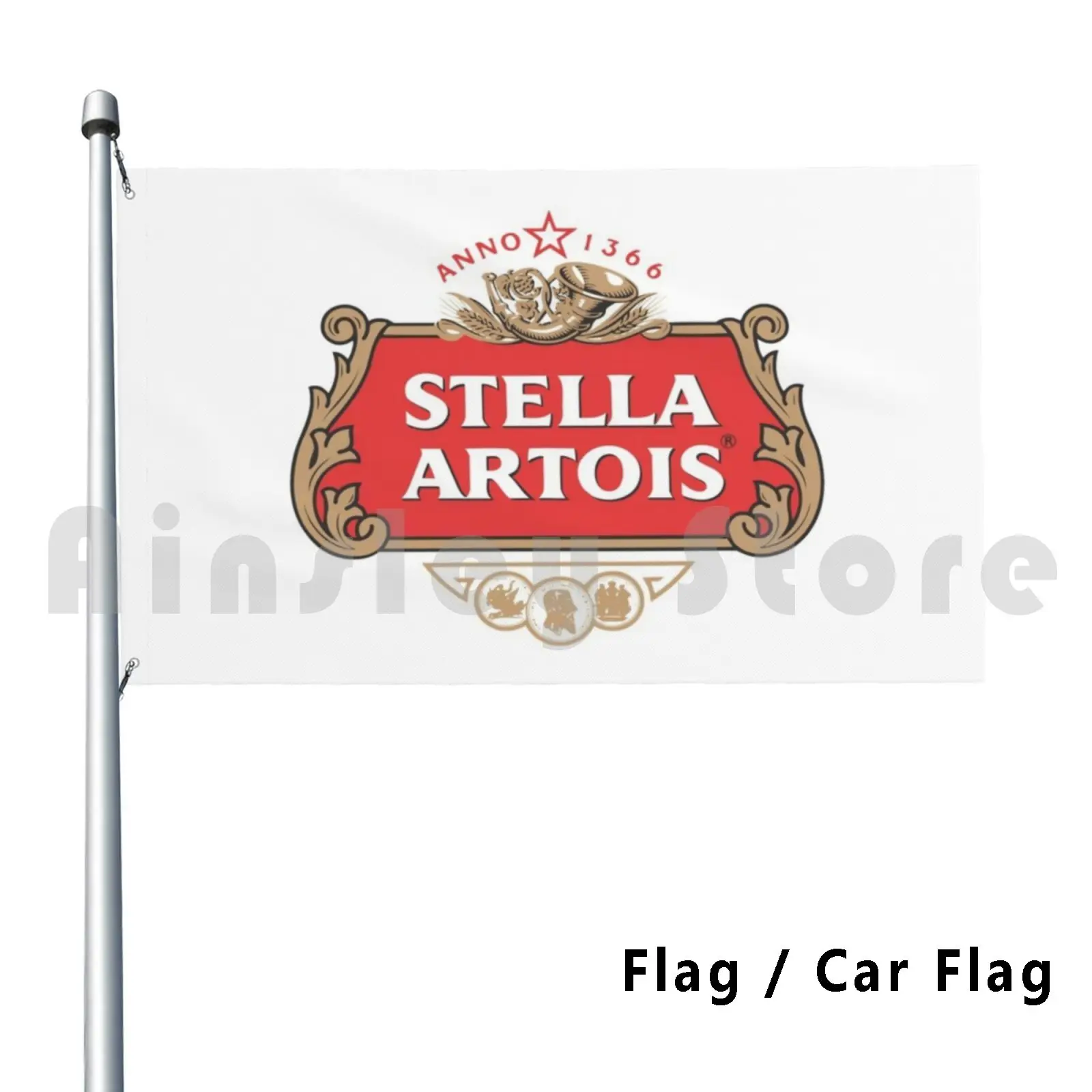 Stella Liquid Merch Outdoor Decor Flag Car Flag Drink Drunk Liquor Drunken Master Chill Beer Vodka Mansion