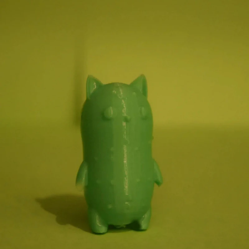 Pickle Cat The Ultimate Desk Buddy 3D พิมพ์ Pickle Cat เครื่องประดับตลกอารมณ์สนับสนุนของเล่น, ตกแต่งโต๊ะสําหรับคนรัก Pickle