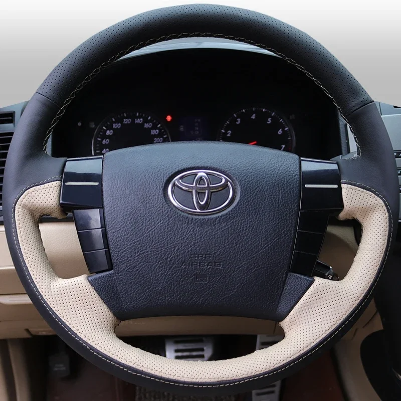 

Кожаный чехол на руль автомобиля своими руками, сшитый вручную для Toyota MarkX, аксессуары для интерьера автомобиля