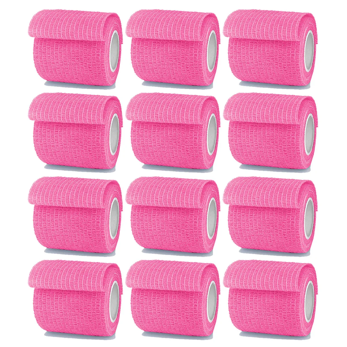 Bright Pink 12Pcs