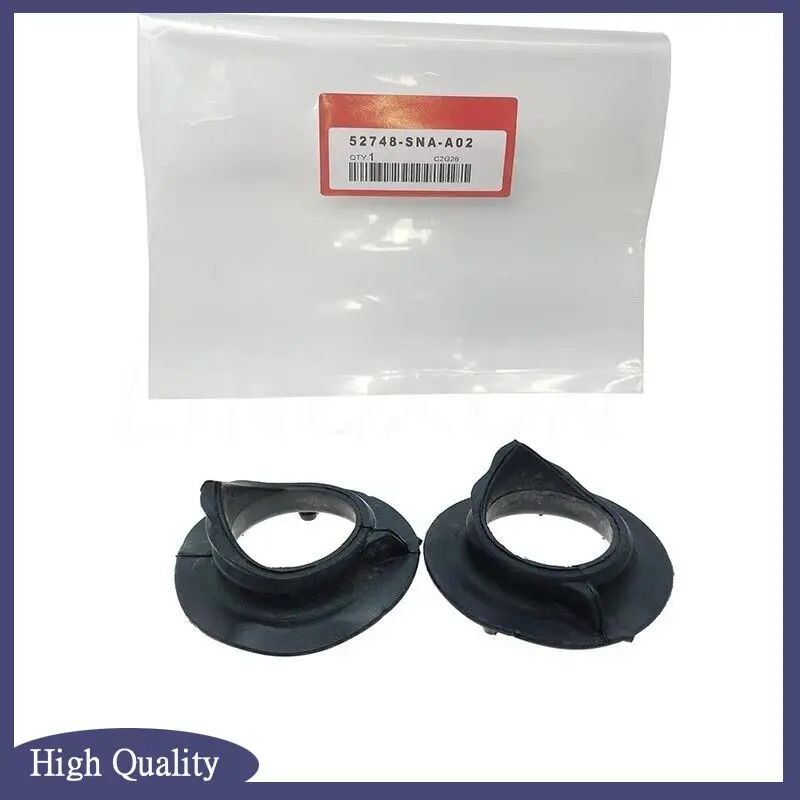 

2Pcs Rear Coil Spring Seat Lower Black Rubber 52748-SNA-A02 52748-SNA-A10 Fit for Honda Civic 2006 2007 2008 2009 2010 2011