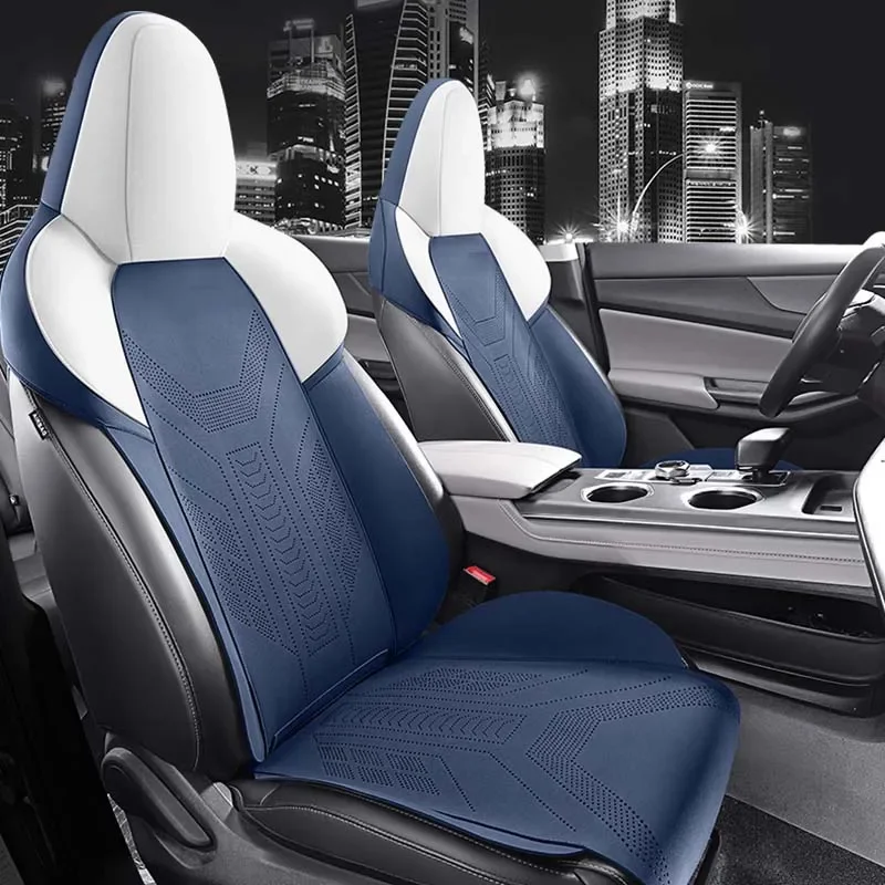 

Car Seat Cover Specific Customize for Changan CS55 plus Suede Breathable Saddle Cushion for Car Seat