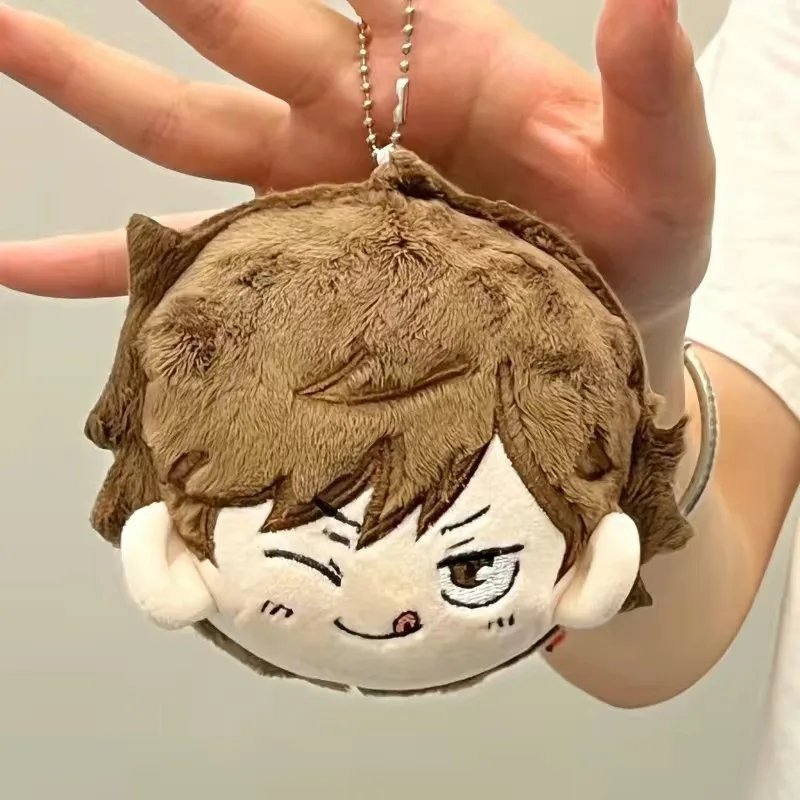 10cm Anime Haikyuu Plush Toy Mini Volleyball Boy Stuffed Doll Shoyo Hinata Kei Tsukishima Plush Pendant Keychain Toy For Gift