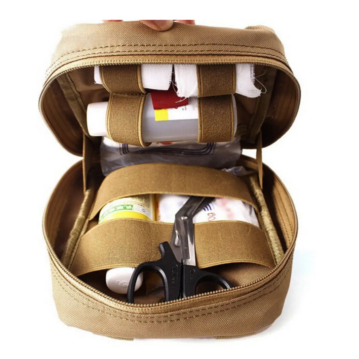 Kit medico per traumi Kit di pronto soccorso medico tattico militare americano portatile all'aperto per attrezzatura medica da viaggio medico dell'esercito