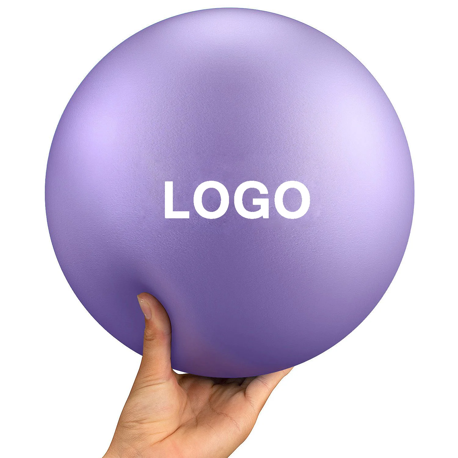 Mini pelota de Pilates de 9 pulgadas, 100G, logotipo personalizado, Mini pelota de ejercicio de estabilidad pequeña y colorida, pelota de Pilates para gimnasia rítmica para yoga