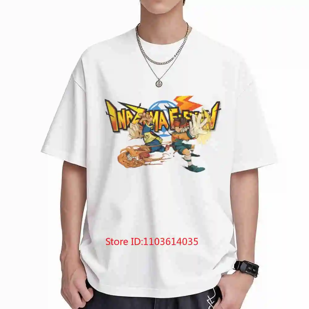 Inazuma Axel Blaze Short Sleeve Tee 100% Cotton T-Shirt