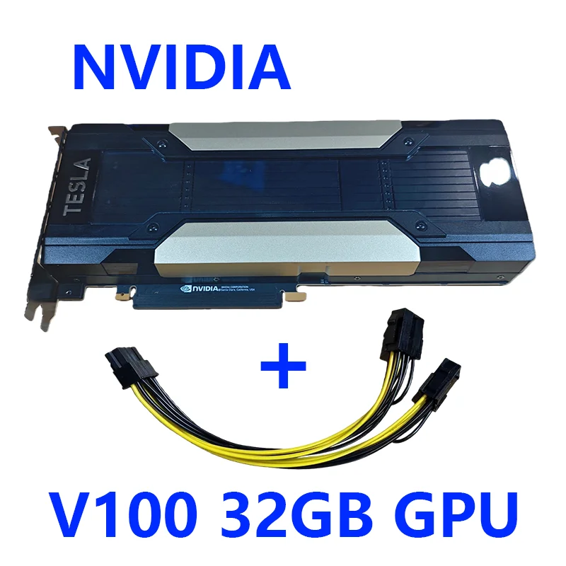Tarjeta gráfica NVIDIA V100 16G 32G PCIE GPU para computación de IA y aprendizaje profundo NVIDIA V100 16Gb 32Gb