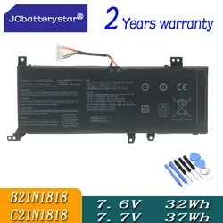 JC B21N1818 C21N1818 LAPTOP BATTERY FOR ASUS VIVOBOOK 15 X512DA X512DK X512F X512FA X412F F515JA Series B21N1818-1 B21N1818-2