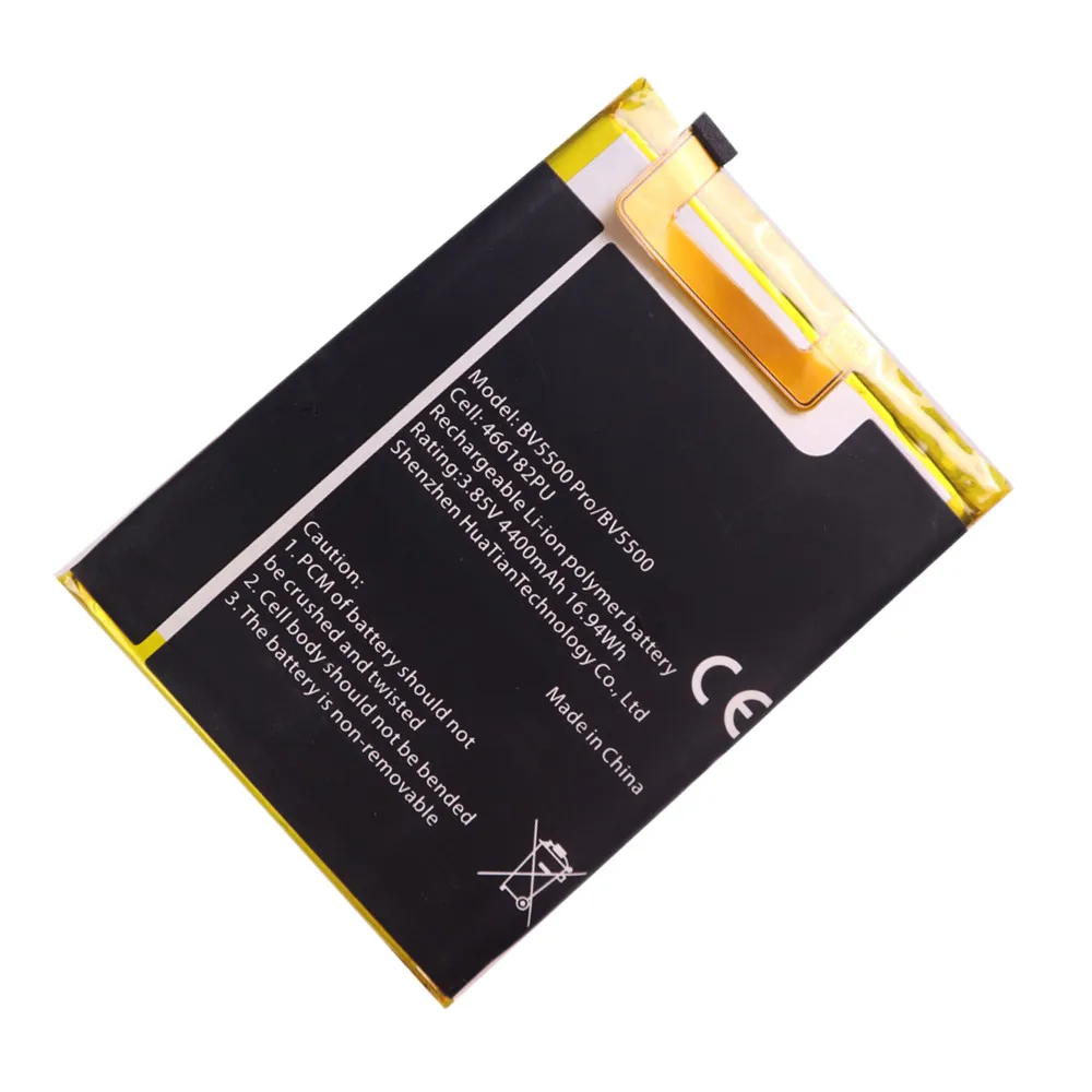 2023 100% Original Battery 4400mAh For Blackview BV5500 & BV5500 Pro 5.5