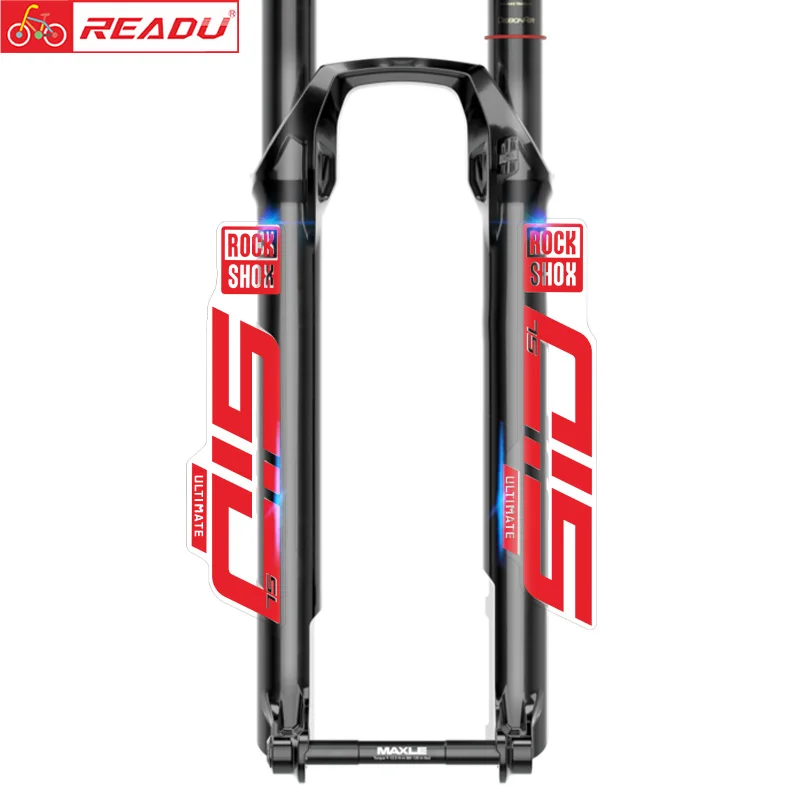 

2024 Rockshox SID SL Ult 3P Decals Mountain Bike Front Fork Stickers MTB Bicycle Front Fork Decals ULTIMATE Bike Stickers