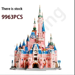 Cinderella princess pink castle model 71040 Building Block Model Toy 9963pcs Christmas Girl Birthday Present