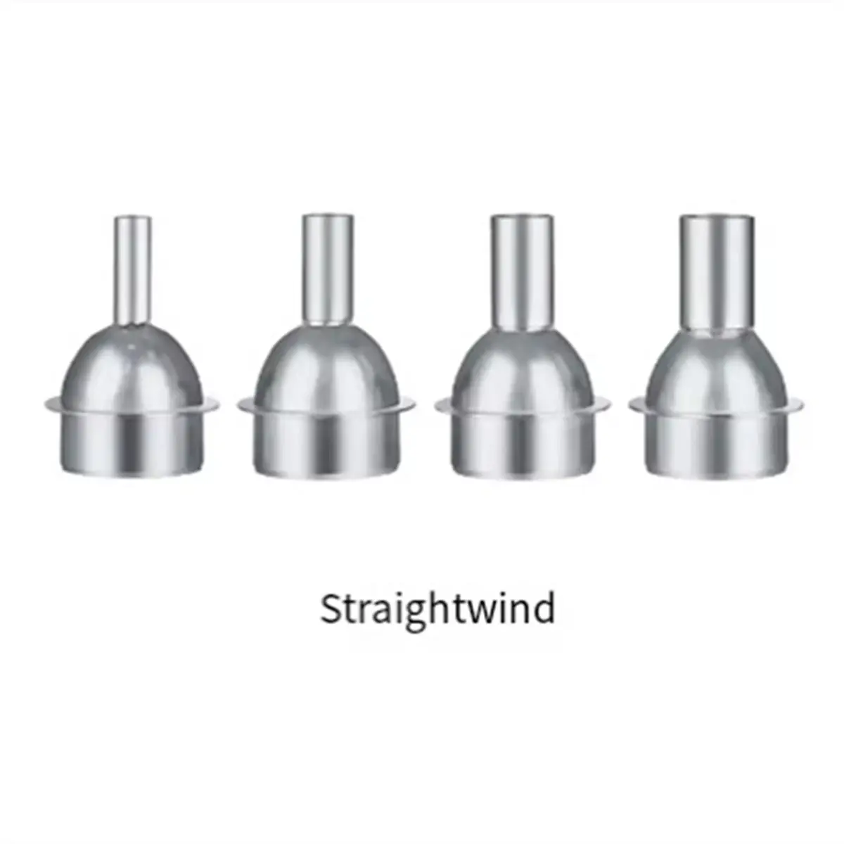 【Limited Offer】4PCS Straight Nozzle Hot Air Nozzle Heating Tool for H310D/H312/H314 Hot Air Accessories Straight Nozzle