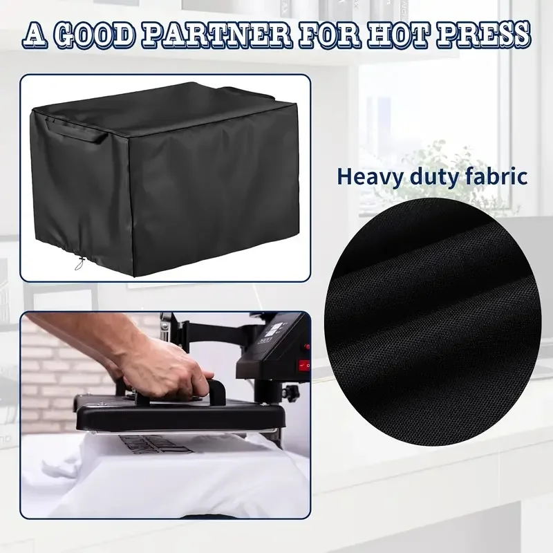 غطاء آلة الضغط الحراري شديد التحمل - واقي غير كهربائي مقاوم للغبار مع تصميم مناسب، متوافق مع معظم المكابس الحرارية #4