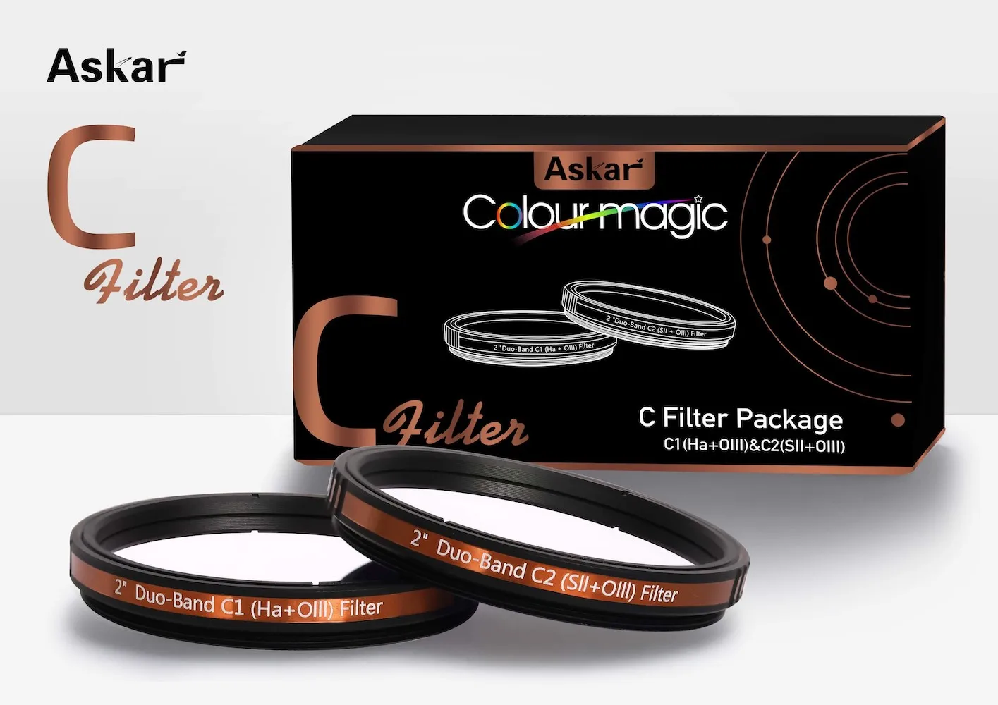 Imagem -02 - Askar-pacote de Filtro Magic c Duo-band Cor 2