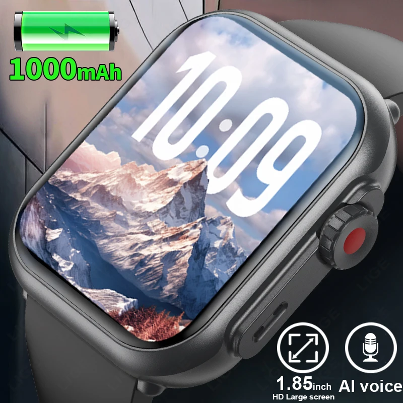 

LIGE Ultra 2 SE Смарт-часы для мужчин и женщин 1000 мАч AMOLED пульсометр 100 + спортивные Bluetooth-вызовы водонепроницаемые умные часы для IOS Android