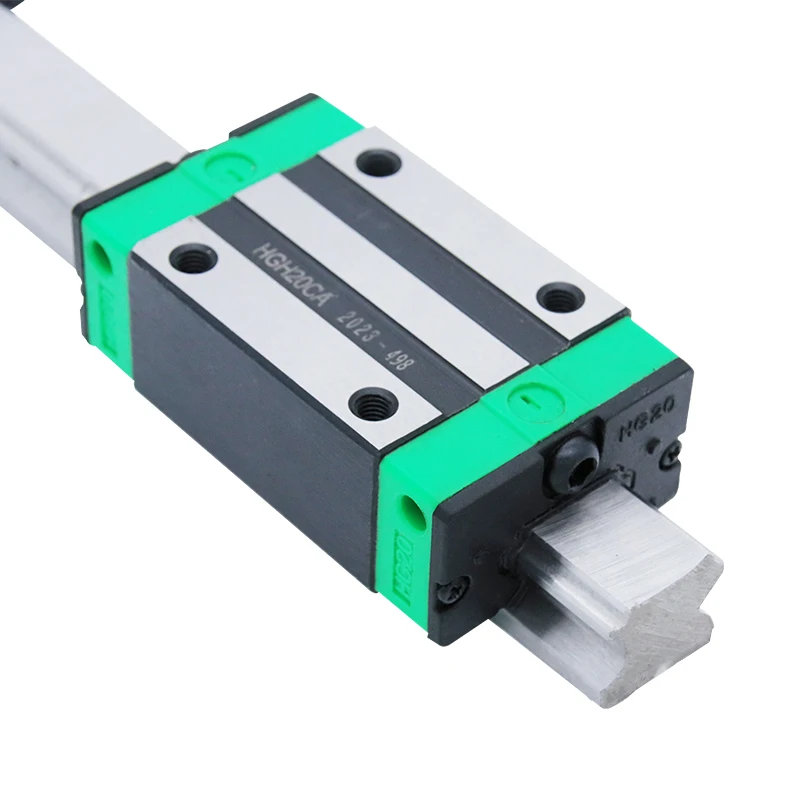 RXTNC 2pcs HGR15 HGR20 L200-500mm Square Linear Guide Rail+4PC HGH15CA HGH20CA /HGW15CC HGW20CC  For CNC Engraving