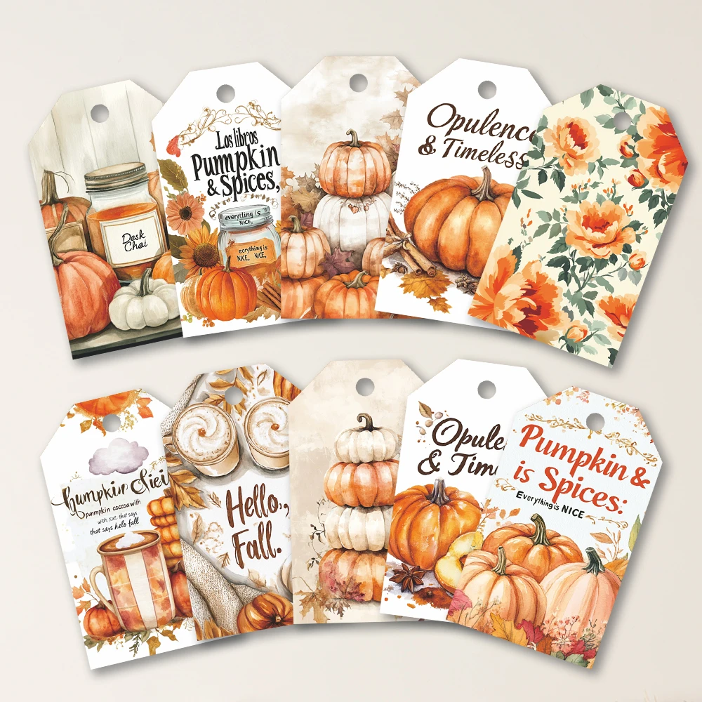 40 Stück Herbstanhänger, Herbst-Geschenketiketten, Partydekorationen, Heimwerken, Geschenkverpackungen, Grußkarten, Partykarten, Juteschnur.