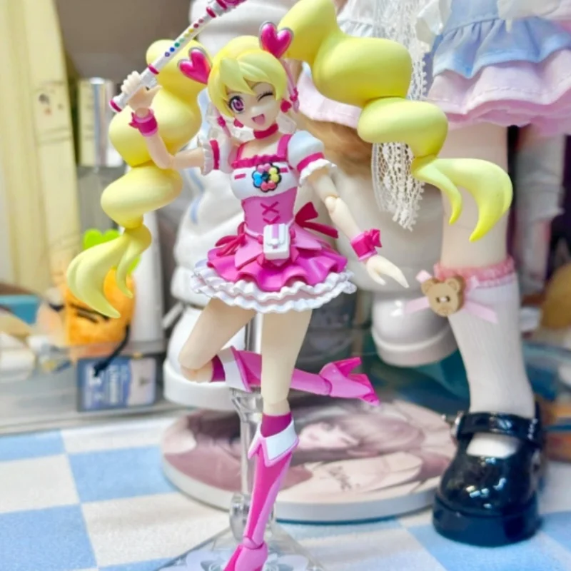 

Коллекционная подвижная фигурка Bandai SHF Pretty Cure Momozono Love, официальная аниме-модель, милая игрушка-подарок