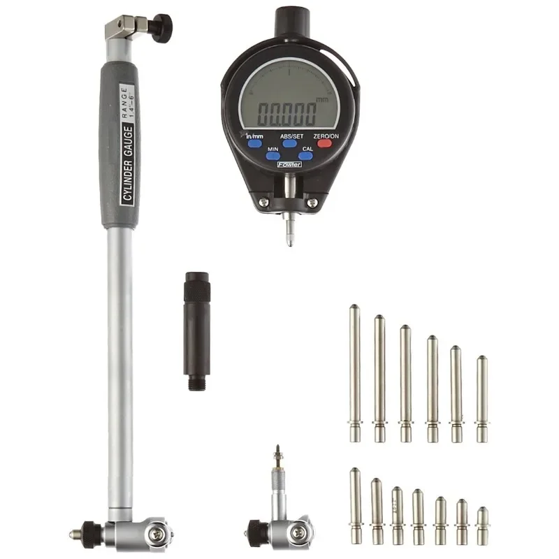 

X-Tender-E Digital Dial Bore Gage Set with 1.4" - 6"/35mm-150mm Measuring Range