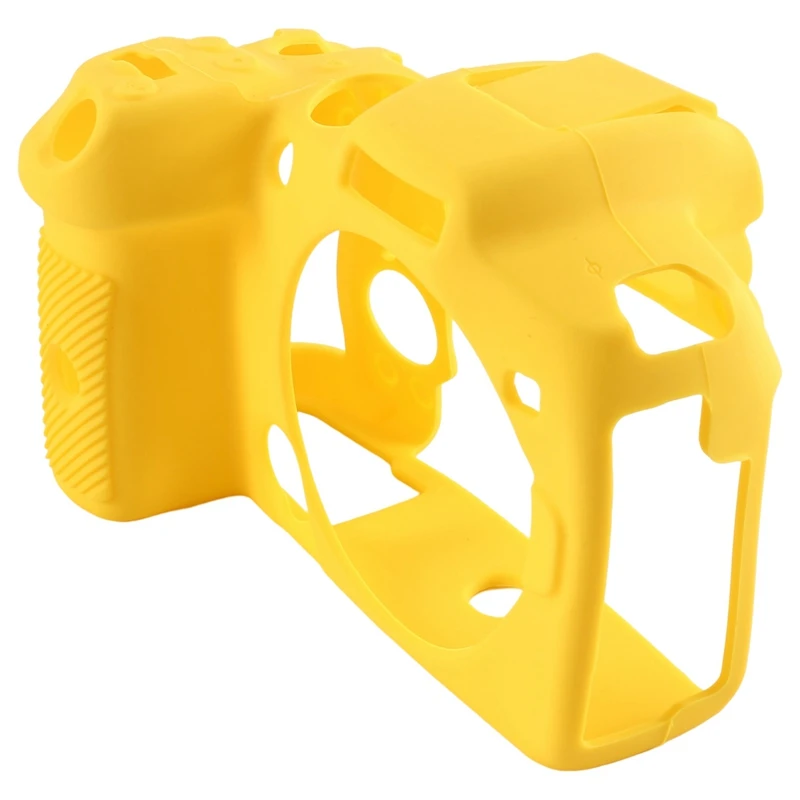 Защитный чехол для камеры SLR, чехол для камеры Canon EOS R7, силиконовый чехол для камеры R7 SLR, защитный желтый чехол для камеры