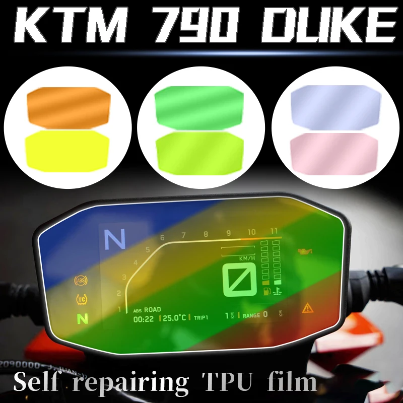 For KTM Duke790 Duke 790 890 Motorcycle Accessories Cluster Scratch Protection Film Screen Protector