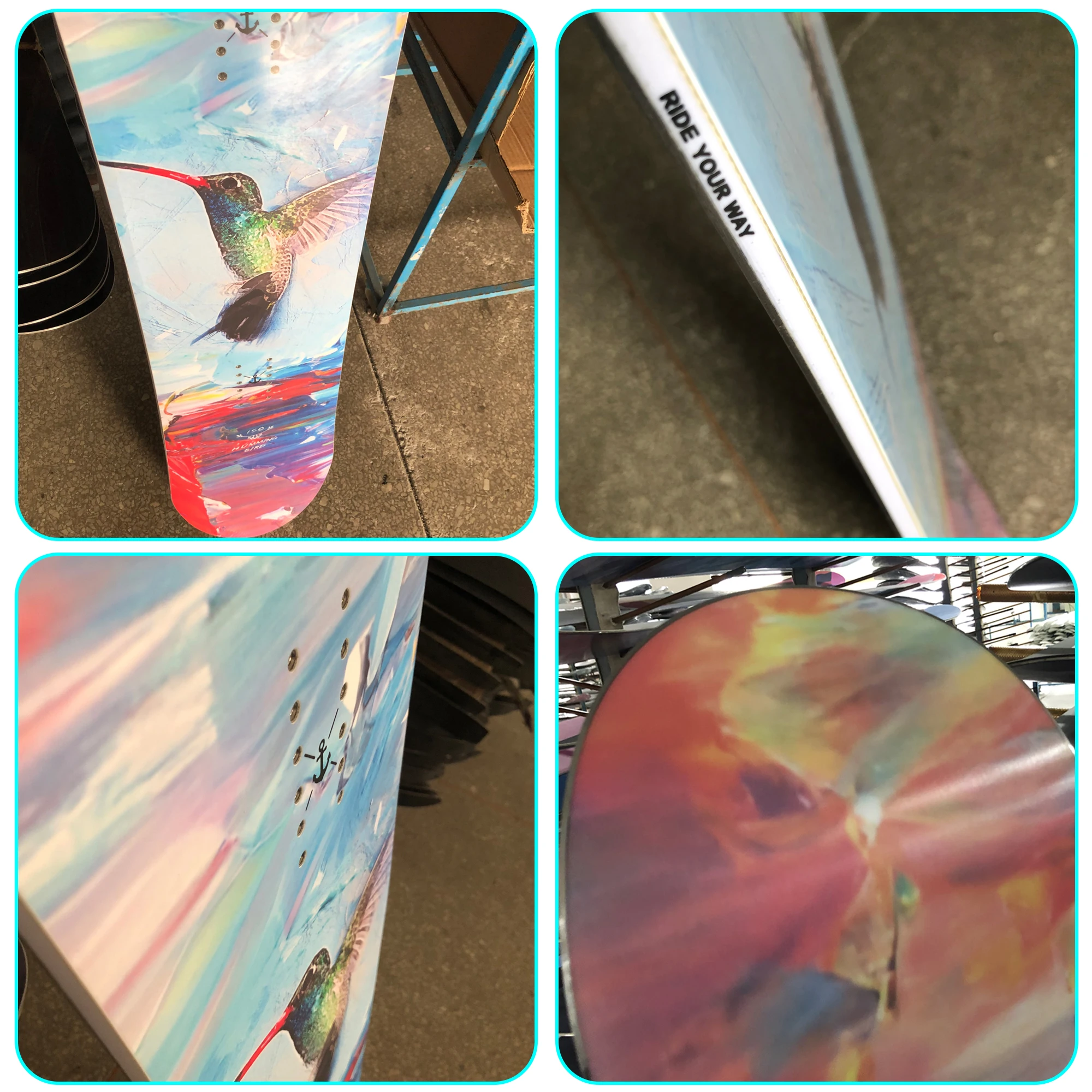 

Hasiky New Designed Twin Tip Snowboards