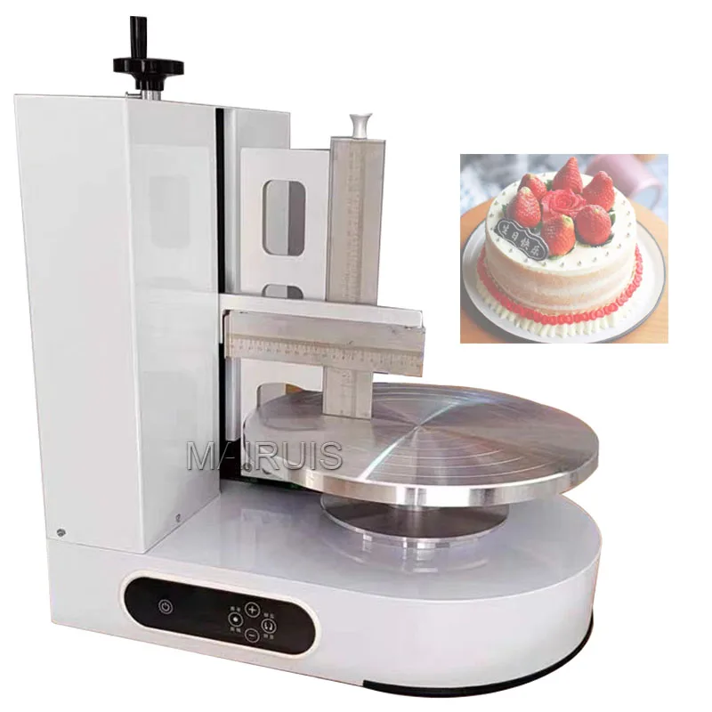 

Birthday Cake Spreading Machine Automatic Cake Making Bread Butter Baking Equipment Cake Decorating Making Machine