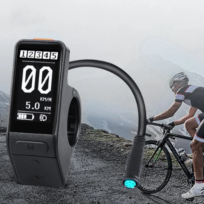 Electric Bikes SW102 LCD Navigation Meter for Central Motor BBS01 BBS02 CAN Protocol Meter Bluetooth Display-ANKL