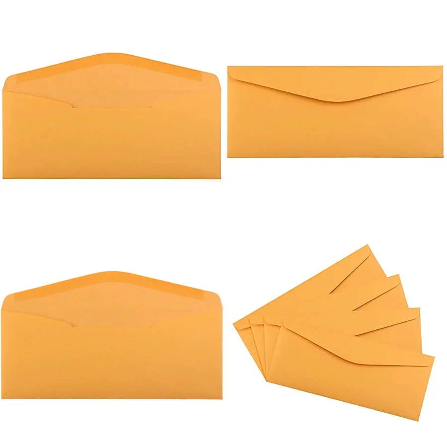 

Envelopes - 4 1/2 x 10 3/8 - Brown Kraft Manila