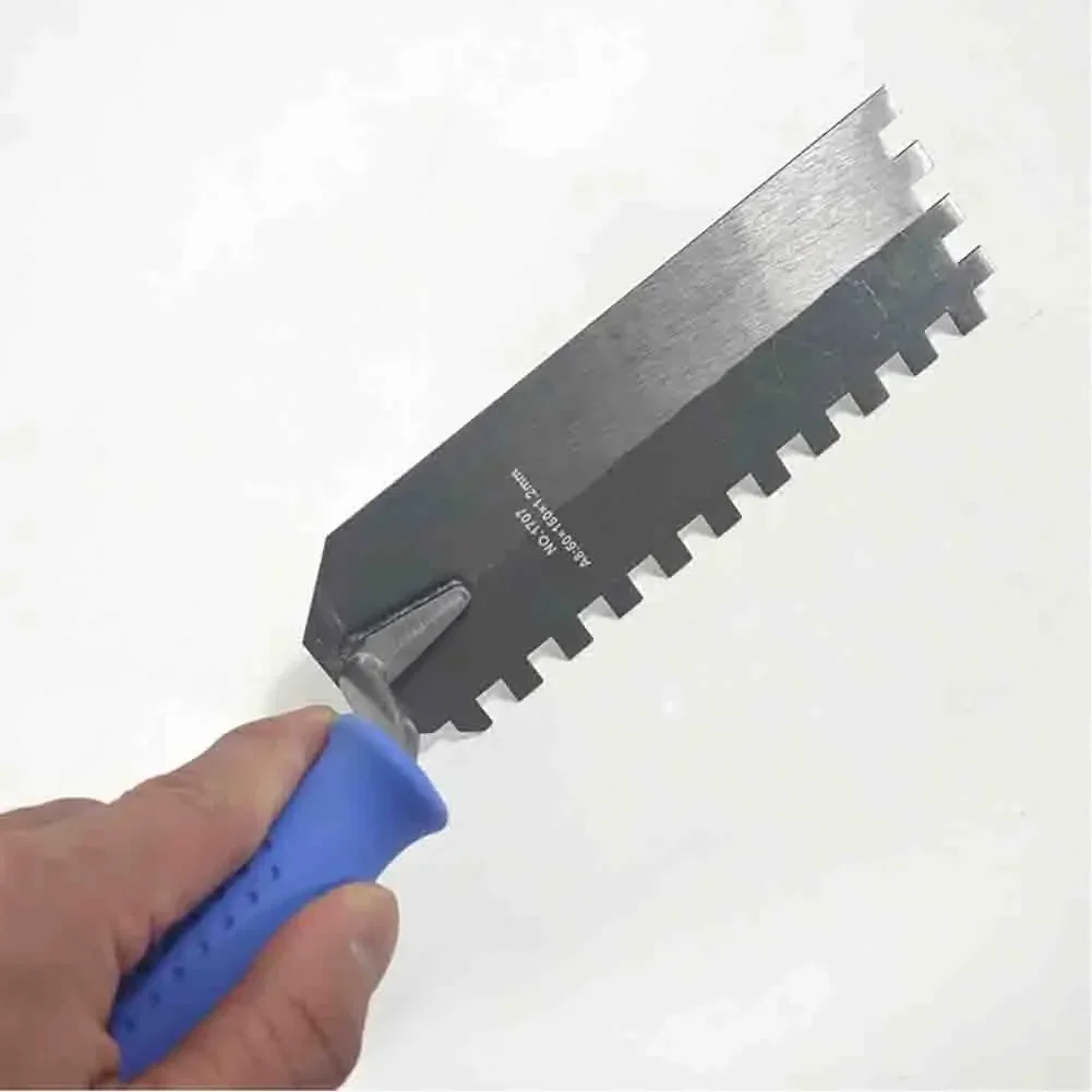 Outil ergonomique de réparation de cloisons sèches, dent carrée de 6 Mm, outil polyvalent, espacement des dents de 6 Mm pour la réparation à domicile pour la maçonnerie