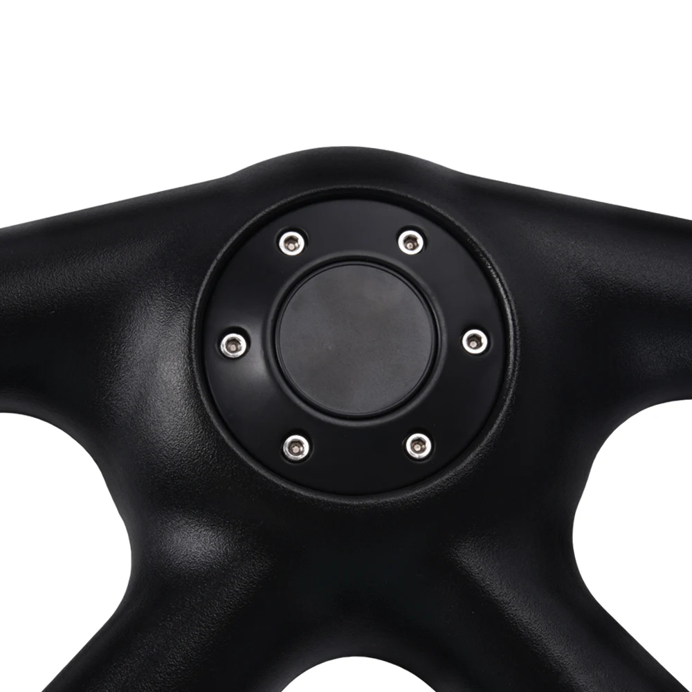 RASTP-Universal 14inch 350mm Racing Steering Wheel Skidproof PU Leather Car Sport Steering Wheels Car Accessories STW080 - Image 4